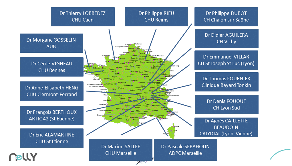 service nelly en France - Calydial